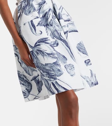 Robe en coton à fleurs | Erdem