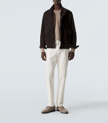 Cotton, silk, and cashmere sweater | Brioni