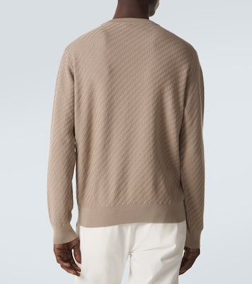 Cotton, silk, and cashmere sweater | Brioni