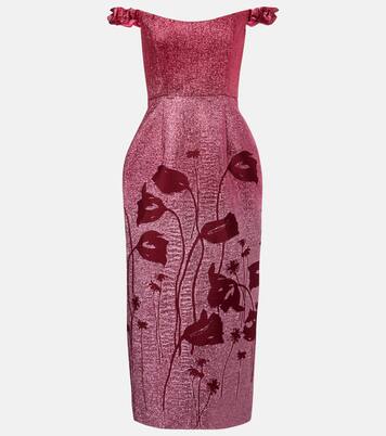 Bustier-Kleid Amina aus Lamé | Markarian