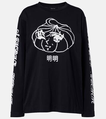 Longsleeve Dim Sum aus Baumwoll-Jersey | Simone Rocha