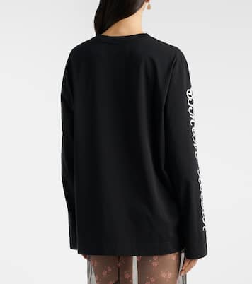 Longsleeve Dim Sum aus Baumwoll-Jersey | Simone Rocha