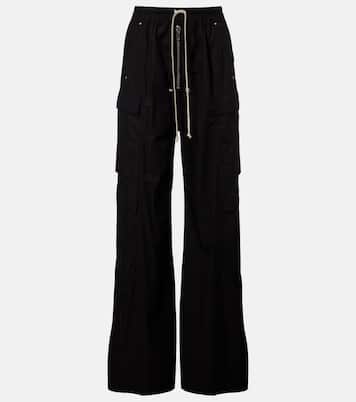 DRKSHDW Jumbo Belas cotton cargo pants | Rick Owens