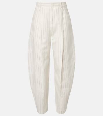 Harlo striped cotton, linen and wool pants | Ralph Lauren Collection