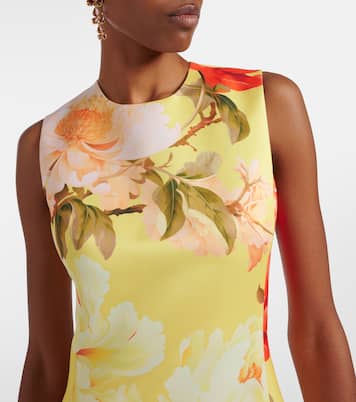 Cleo floral midi dress | Leo Lin