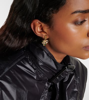 Ohrringe Cassandre mit Kristallen | Saint Laurent