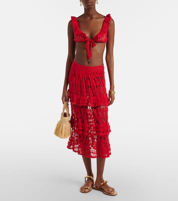 Midirock Elsie aus Häkelstrick | Anna Kosturova