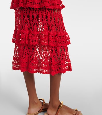 Midirock Elsie aus Häkelstrick | Anna Kosturova