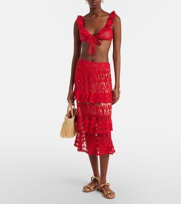 Midirock Elsie aus Häkelstrick | Anna Kosturova