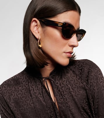 Double G cat-eye sunglasses | Gucci
