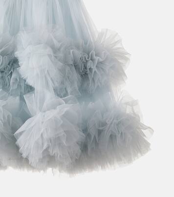 Costal Glow cotton-trimmed embellished tulle dress | Tutu Du Monde