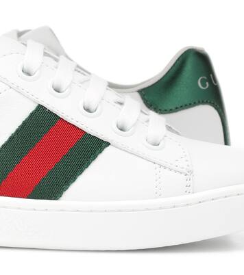 Ace leather sneakers | Gucci Kids