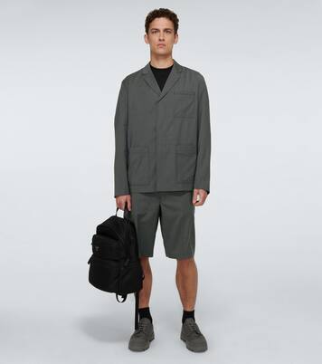 Bermudas de sastrería en popelín | Prada