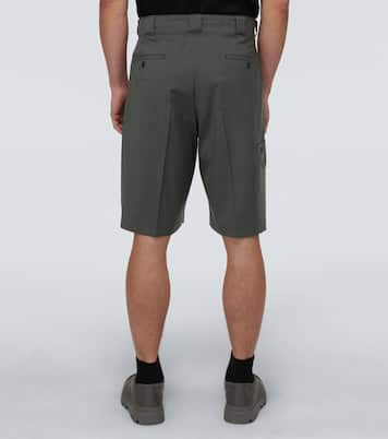 Bermudas de sastrería en popelín | Prada