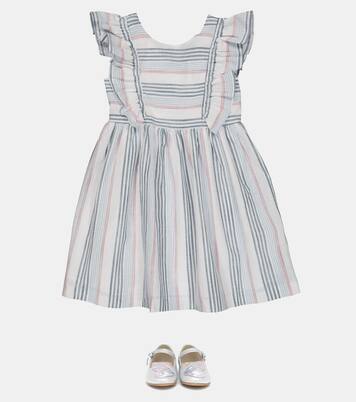 Striped cotton dress | Tartine et Chocolat