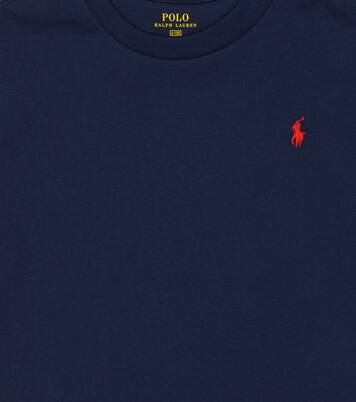 Cotton crewneck T-shirt | Polo Ralph Lauren Kids