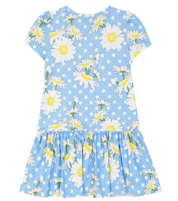 Robe à fleurs et pois | Monnalisa