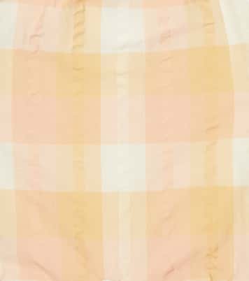 Baby Olimpia plaid cotton jumpsuit | The New Society