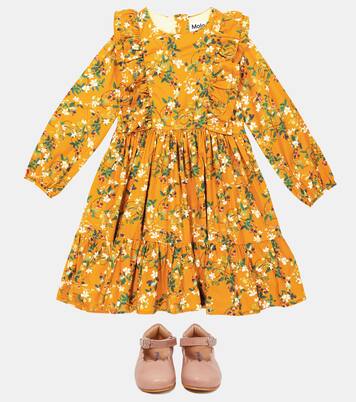 Robe Clea en coton mélangé à fleurs | Molo