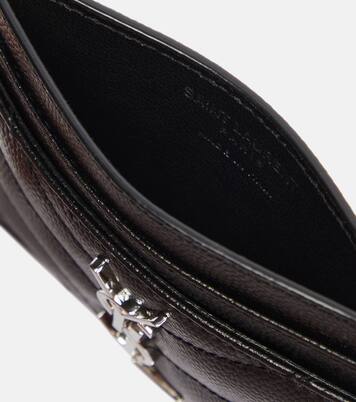 Tarjetero Cassandre de piel | Saint Laurent