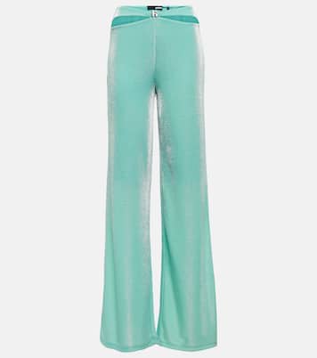 Pantalon ample en jersey métallisé | Rotate