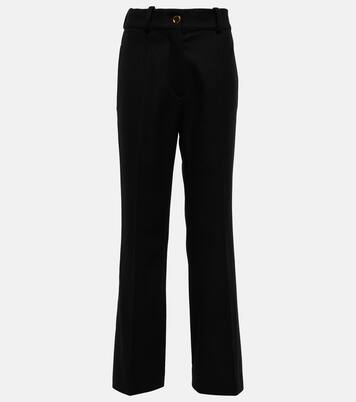 Pantalon ample en laine et cachemire | Patou