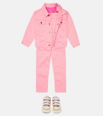 Veste brodée en jean | Mini Rodini