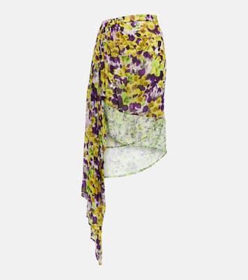 Printed midi skirt | Dries Van Noten
