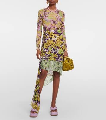 Printed midi skirt | Dries Van Noten