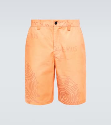 Le Short Tecido printed cotton shorts | Jacquemus