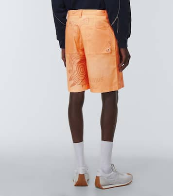 Le Short Tecido printed cotton shorts | Jacquemus