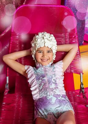 Bedruckter Badeanzug Aquarius | Tutu Du Monde