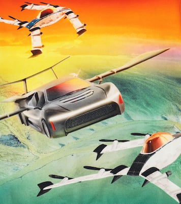 Miksi printed cotton sweatshirt | Molo