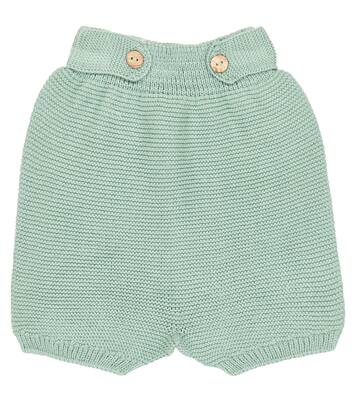 Baby Menta cotton shorts | La Coqueta