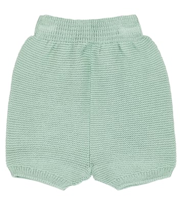 Baby Menta cotton shorts | La Coqueta
