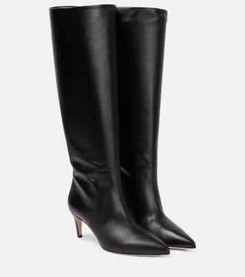 Leather knee-high boots | Paris Texas