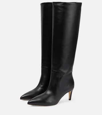 Leather knee-high boots | Paris Texas