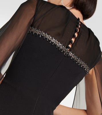 Robe Gloria aus Seide und Crêpe | Safiyaa