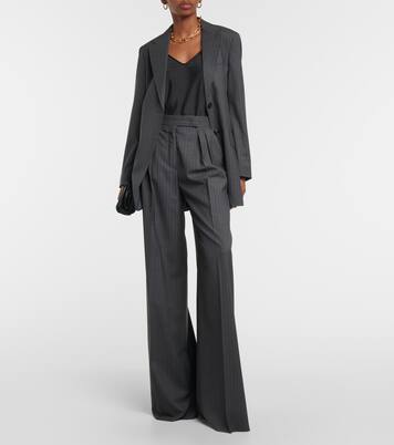 Pantalon Baba rayé en laine | Max Mara