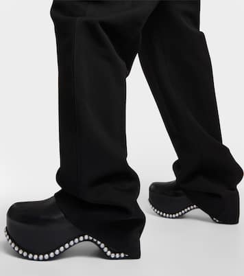 X Sergio Rossi Clogs Bomb aus Leder | Area