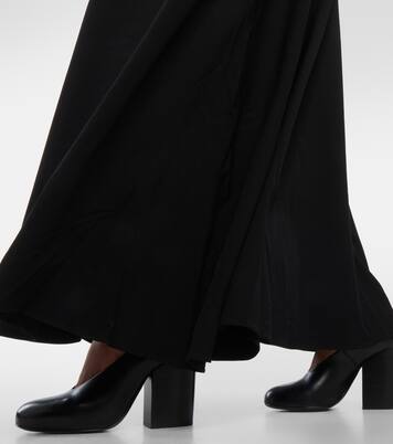 Abito lungo monospalla in crêpe | CO