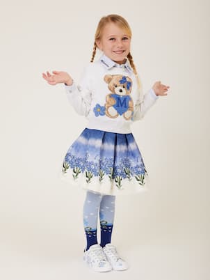 Pullover in misto lana e cashmere | Monnalisa