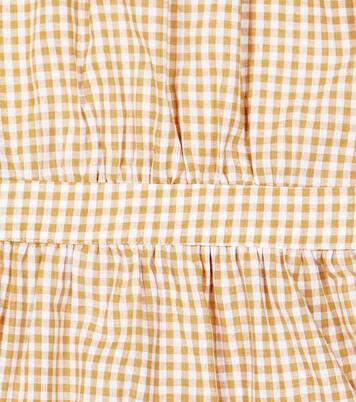 Lola checked cotton dress | C'era Una Volta