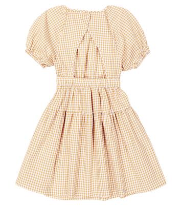 Lola checked cotton dress | C'era Una Volta