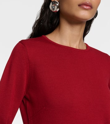 فستان قصير من الصوف Eridani | Max Mara