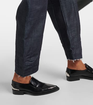 Mid-Rise Tapered Cropped Jeans | Jil Sander