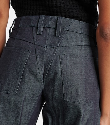 Mid-Rise Tapered Cropped Jeans | Jil Sander