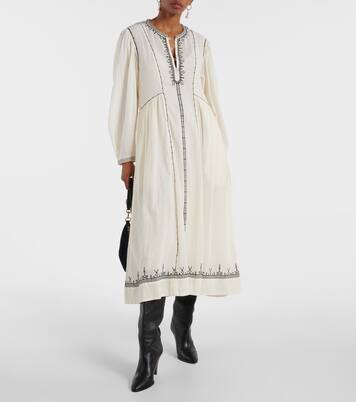 Besticktes Midikleid Pippa aus Baumwolle | Marant Etoile