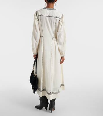 Besticktes Midikleid Pippa aus Baumwolle | Marant Etoile