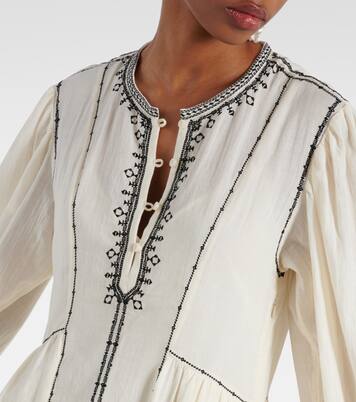 Besticktes Midikleid Pippa aus Baumwolle | Marant Etoile